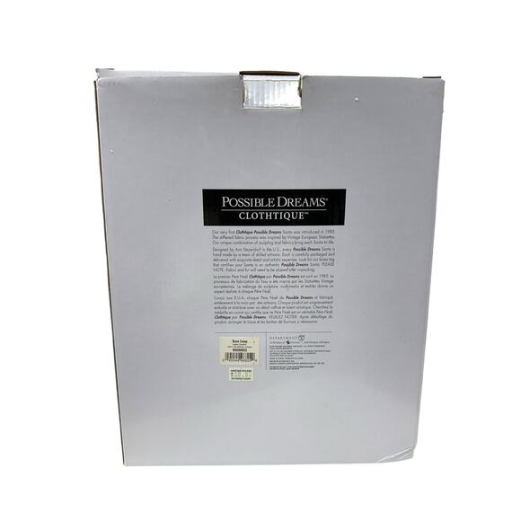 Dept 56 Possible Dreams Clothtique Santa-BASE CAMP with Lighted Campfire OBI! - Picture 15 of 16